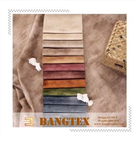 Prentað Holland Velvet Fabric